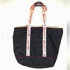 Victoria’s Secret black canvas tote bag